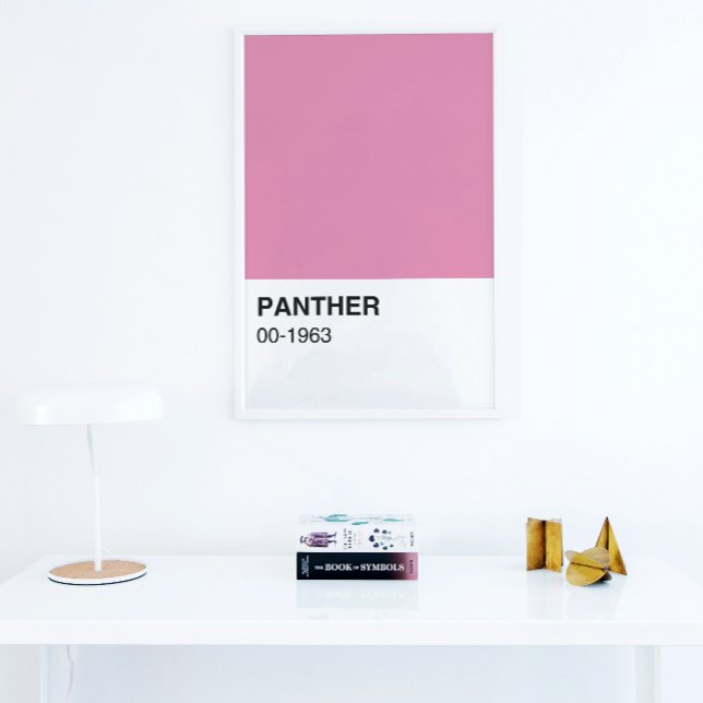 Panther Movie Pink - Full Width Poster (Creator Uploaded)