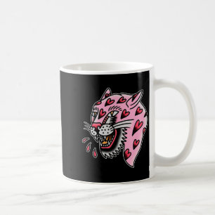 Panther Nk X Heart Love Traditional Premium Tri-bl Coffee Mug