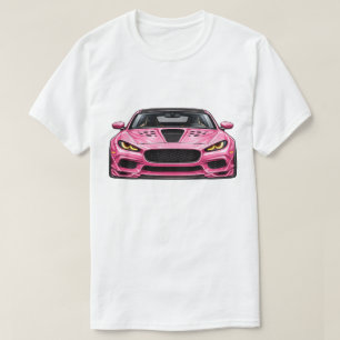 Panther Pink Performance Coupe — BV-TPP Front View T-Shirt