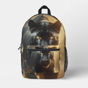 Panther Printed Backpack