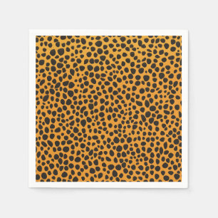 Panther Spots Animal Skin pattern Napkin