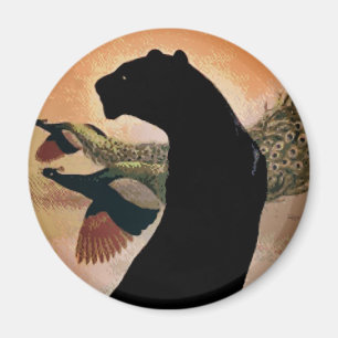 Panther Sunset Magnet