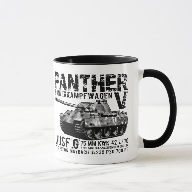 Panther Tank Mug (Right)