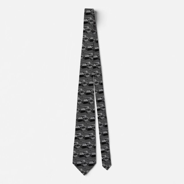 Panther Tank Neck Tie (Front)