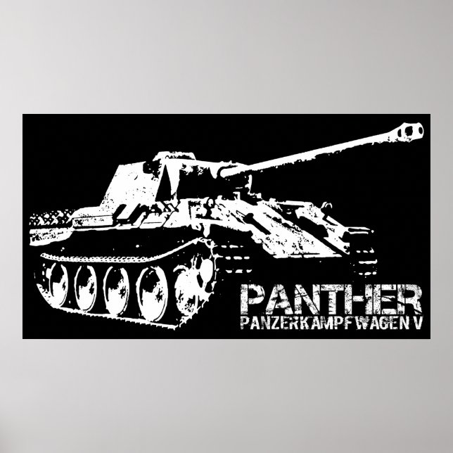 Panther Tank Poster (Front)