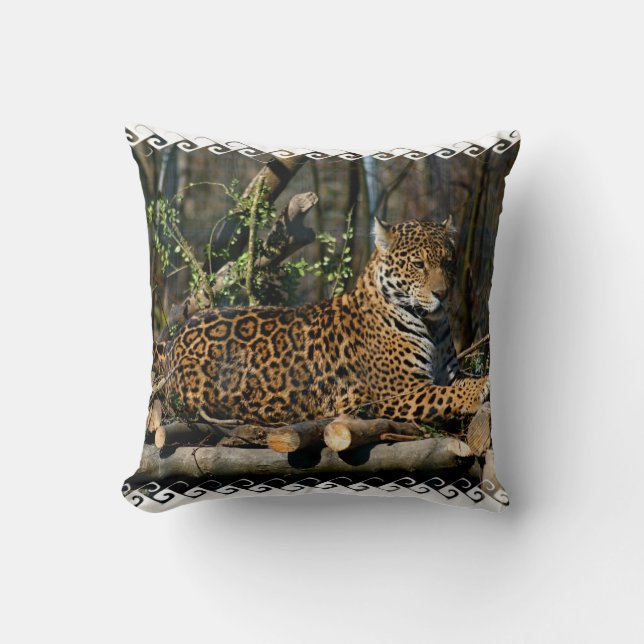 Panthera Jaguar Pillow (Front)