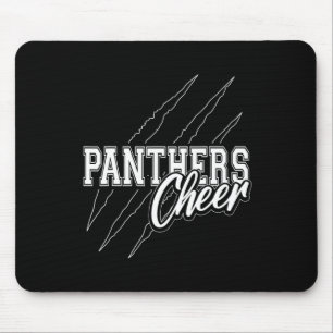 Panthers Cheer Back To School Cheerleading Team Sp Mouse Pad