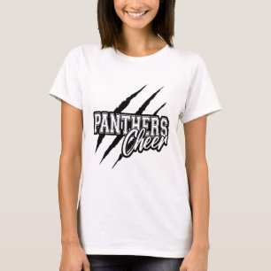 Panthers Cheer Ck To School Cheerleading Team Spir T-Shirt