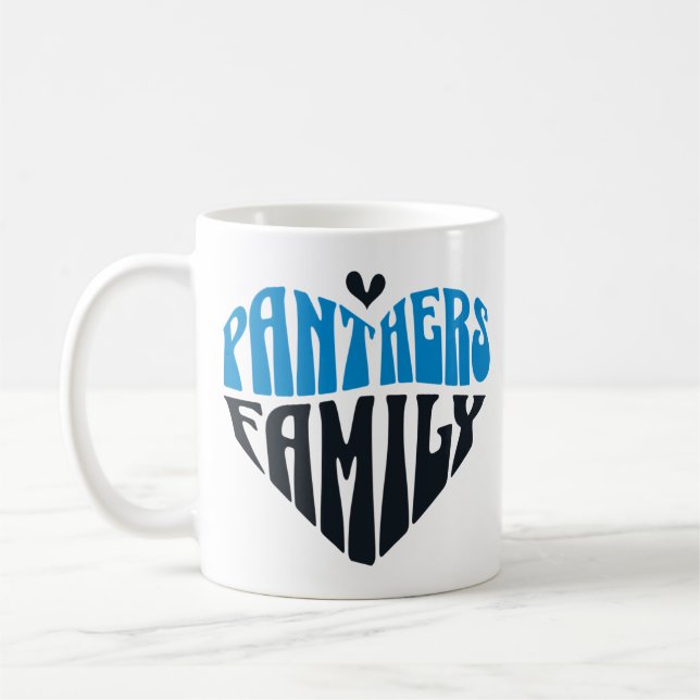 Panthers Family Fan Gift Coffee Mug (Left)