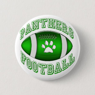 Panthers Football 6 Cm Round Badge