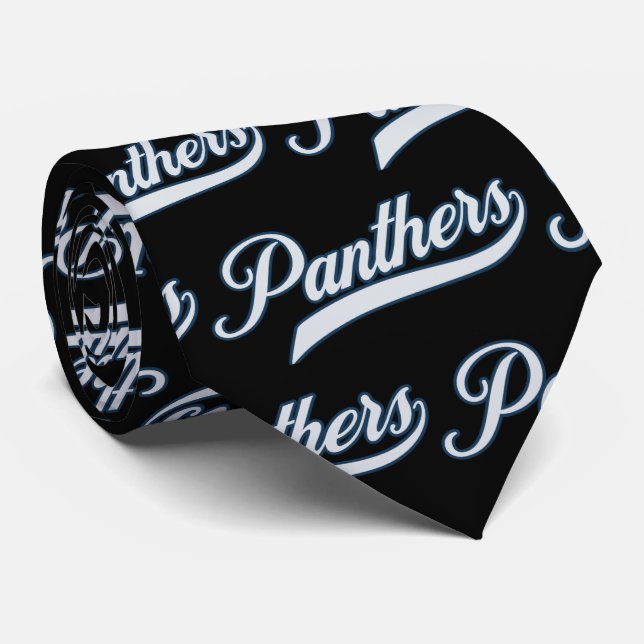 Panthers Team Spirit  Tie (Rolled)