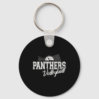 Panthers Volleyll Ck To School Spirit Key Ring