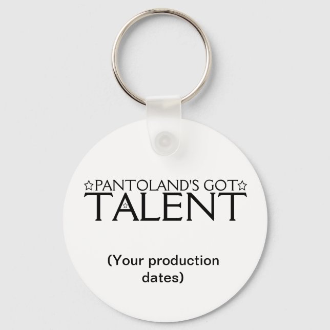 Pantoland's Got Talent Memento Key Ring (Front)