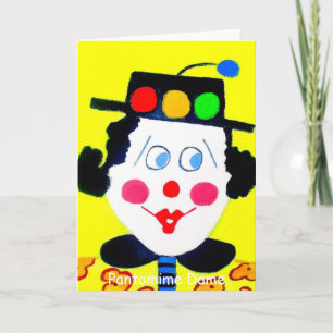 Pantomime Dame Card