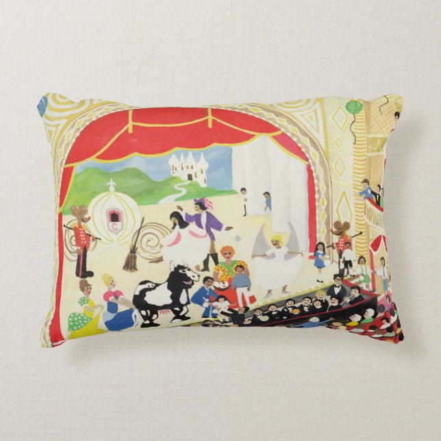 Pantomime Decorative Cushion (Front)