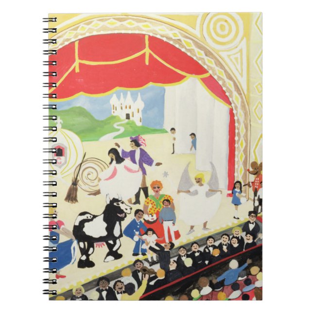 Pantomime Spiral Notebook (Front)