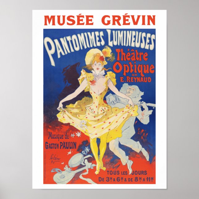 Pantomimes Lumineuses Poster (Front)