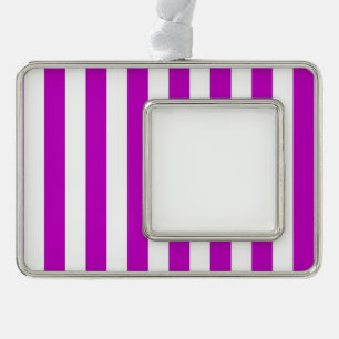 pantone 2018 silver plated framed ornament