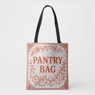 "PANTRY BAG" - CHINOISERIE TOTE BAG