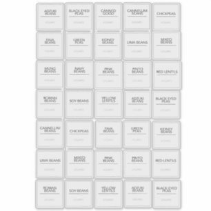 Pantry Labels Stickers