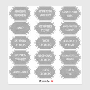 Pantry Room Vinyl Stickers