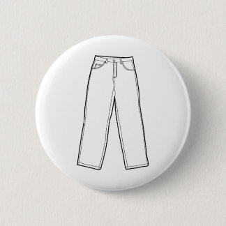 Pants 6 Cm Round Badge