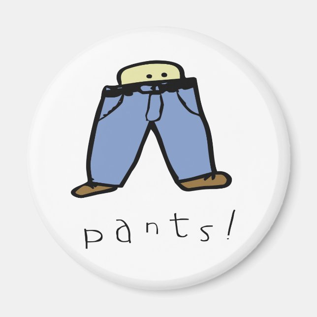 pants magnet (Front)