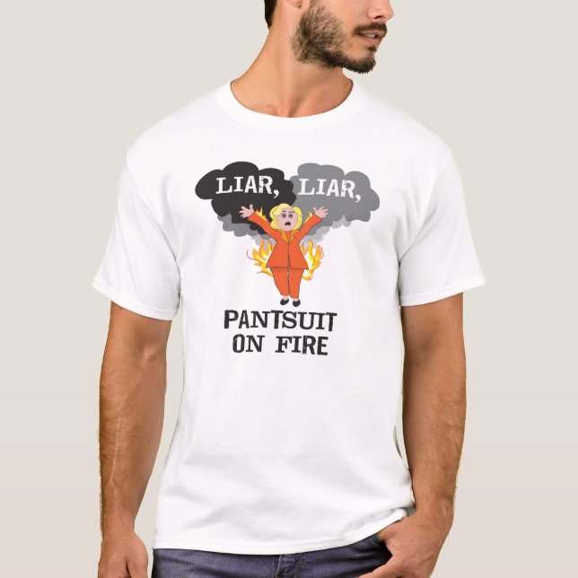 Pantsuit on Fire T-Shirt (Front)