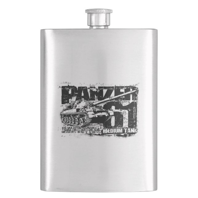 Panzer 61 Hip Flasks (Front)