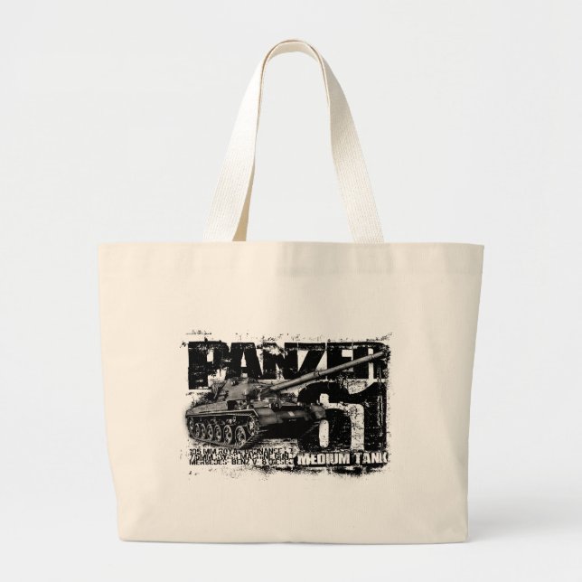 Panzer 61 Jumbo Tote Bag (Front)