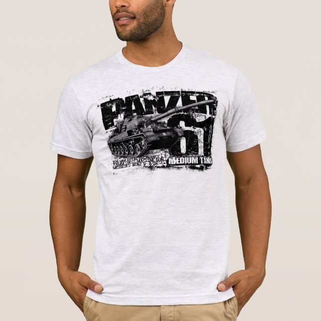Panzer 61 Men's Basic Bella Canvas T-Shirt (Front)