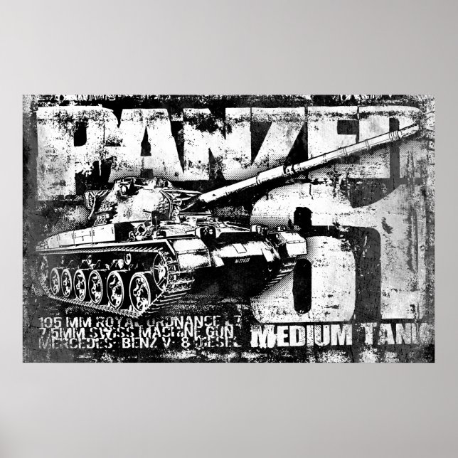 Panzer 61 Poster (Front)