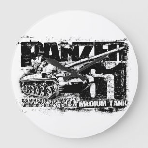 Panzer 61 Wall Clock