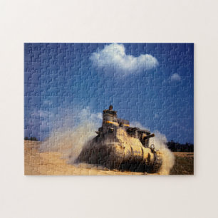 Panzer Fort Knox Kentucky. Jigsaw Puzzle