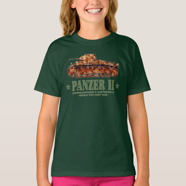 Panzer II A2 World War Two German Light Tank WWII (Front)
