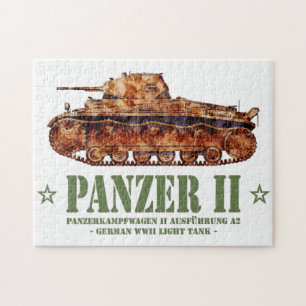 Panzer II A2 World War Two German Light Tank WWII Jigsaw Puzzle