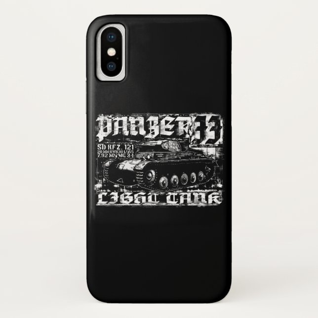 Panzer II Case-Mate iPhone Case (Back)