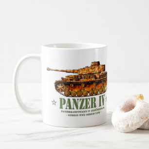 Panzer IV D World War Two German Medium Tank WWII Coffee Mug