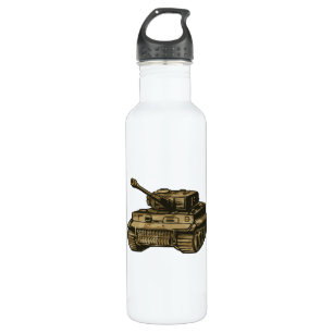 Panzer tank 710 ml water bottle