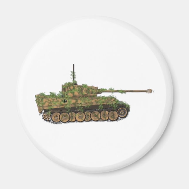 Panzer VI Tiger89 Magnet (Front)