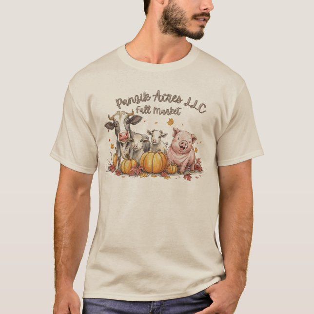 Panzik Acres LLC Fall Market TShirt 2025 (Front)