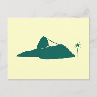 Pão de Açúcar Rio Brasil Postcard