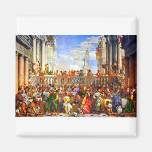 Paolo Veronese Wedding at Cana Magnet