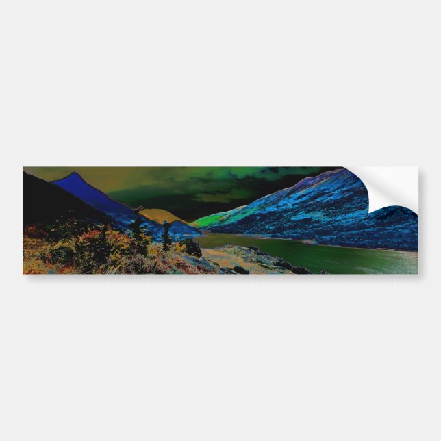 pap of glencoe mountain bumper sticker (Front)