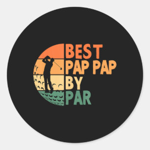Pap-Pap Classic Round Sticker