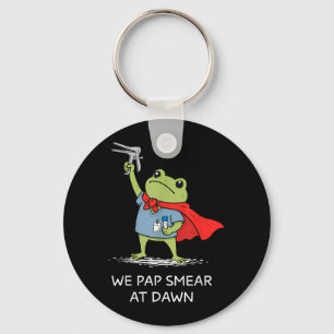 Pap Smear At Dawn Funny Frog Speculum Obgyn Nurse Key Ring