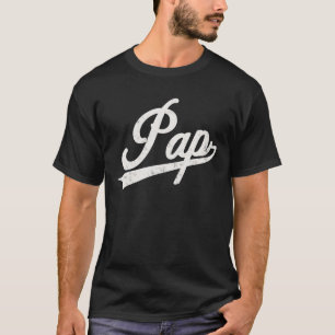 Pap Vintage Retro Style Father's Day Gift For Pap T-Shirt