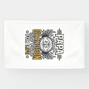 Papa And Grandson Best Friend For Life Shirt Desig Banner