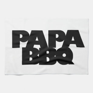 Papa BBQ Tea Towel