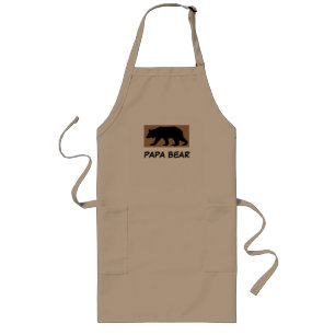 Papa Bear Apron for Dad or Papa